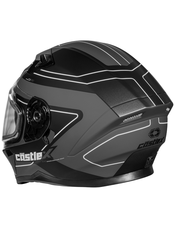 Castle X CX390 Atlas Electric Shield Snowmobile Helmet