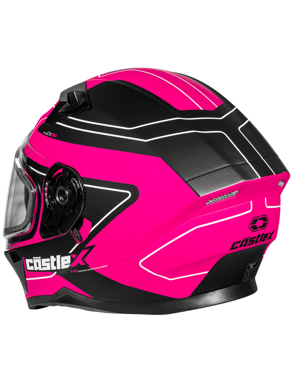 Castle X CX390 Atlas Electric Shield Snowmobile Helmet