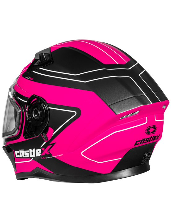 Castle X CX390 Atlas Electric Shield Snowmobile Helmet