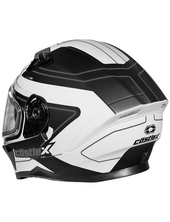 Castle X CX390 Atlas Electric Shield Snowmobile Helmet