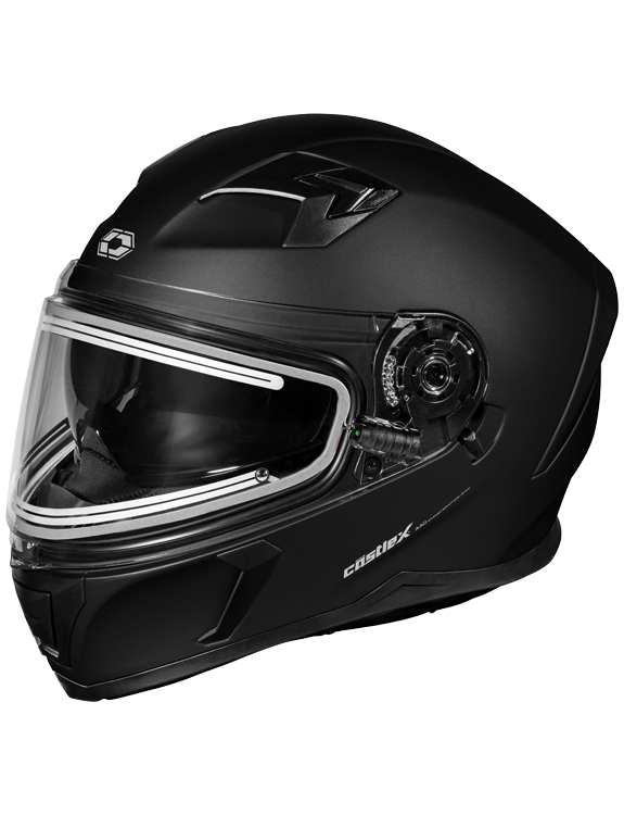 castle cx390 snowmobile helmet electric sheild