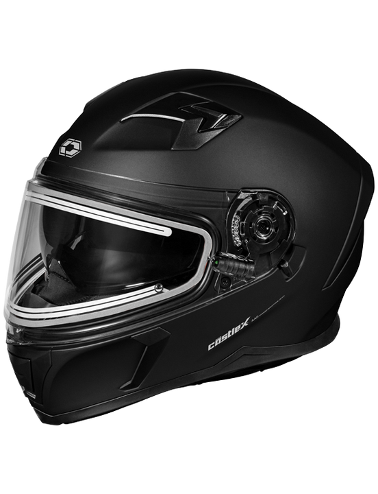 castle cx390 snowmobile helmet electric sheild