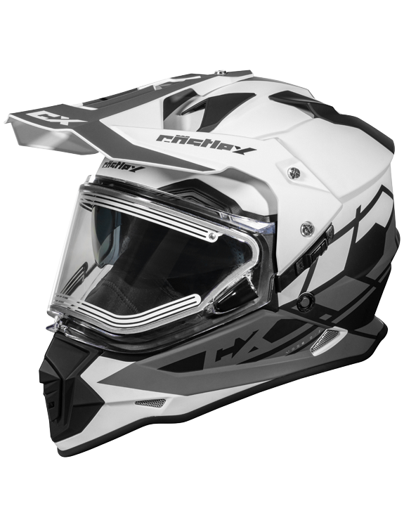 Castle X Mode Trance Electric Shield Snowmobile Helmet