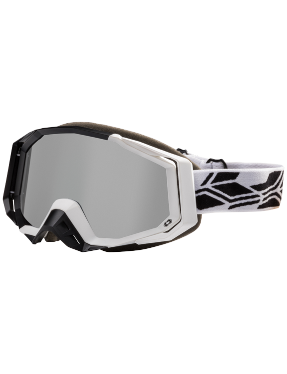 castle x trace goggle white