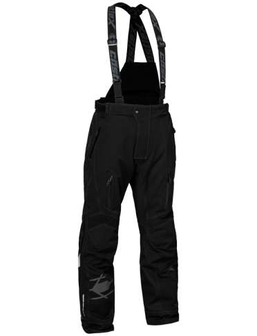 castle flex pant black front