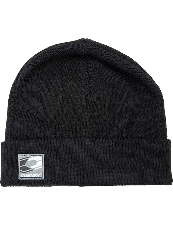 castle x beanie tag black
