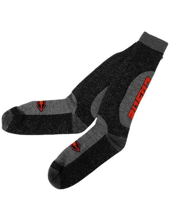 castle x regulator socks snow