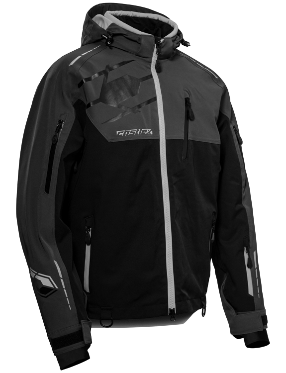 castle x flex snow jacket black