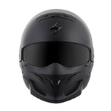 scorpion covert helmet matte black front