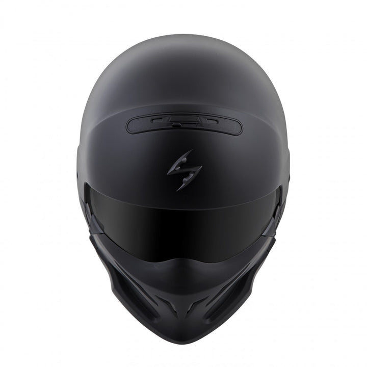 scorpion covert helmet matte black top