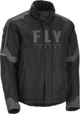 fly racing outpost snowmobile jacket grey