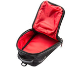 fly racing small motorcycle tank bag open