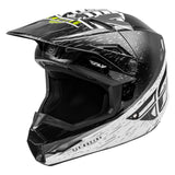 fly racing kinetic k120 helmet black white