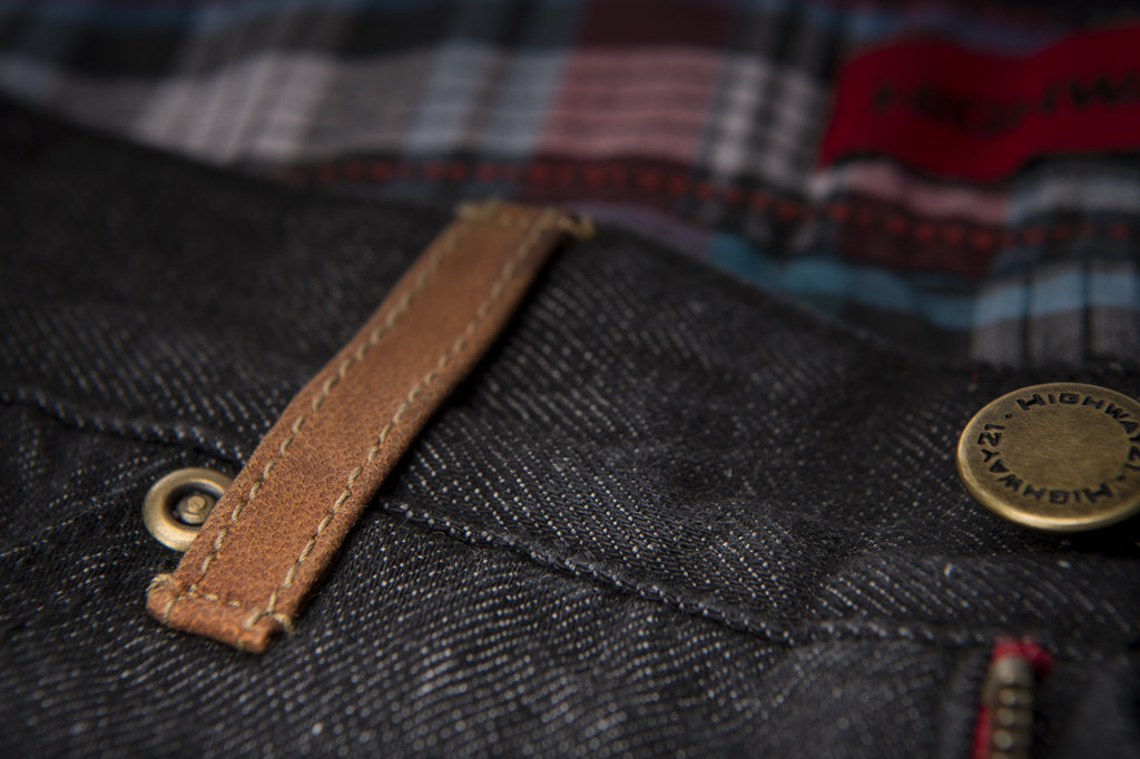 highway 21 defender motorcycle jeans keychain loop