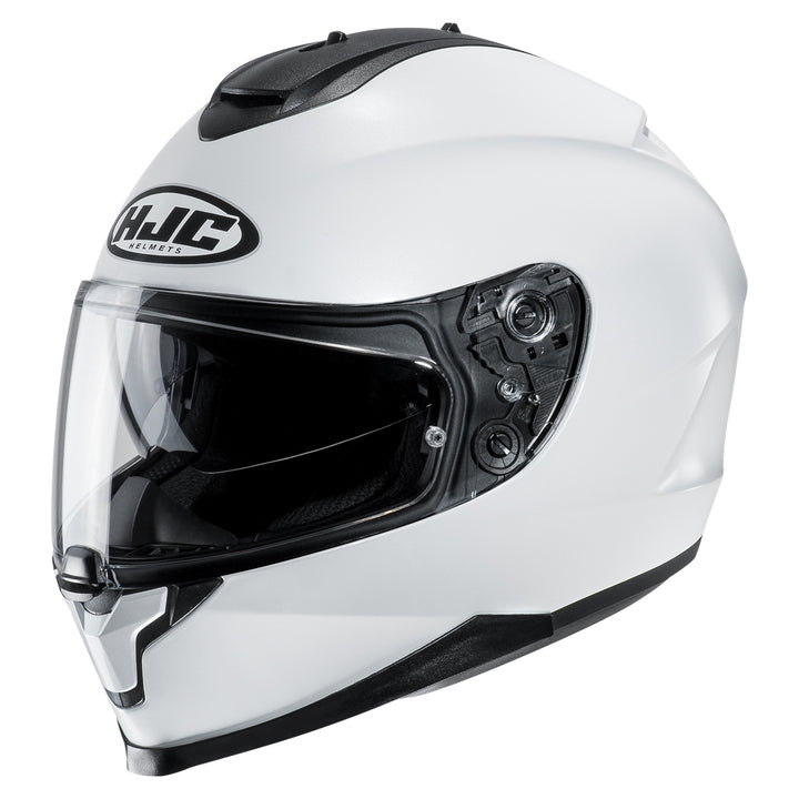 hjc c 70 white helmet