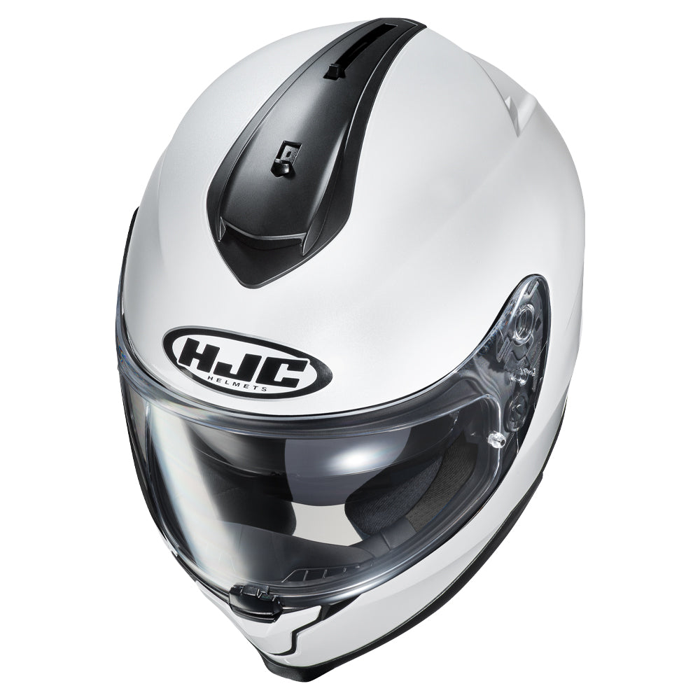 hjc c 70 white helmet top