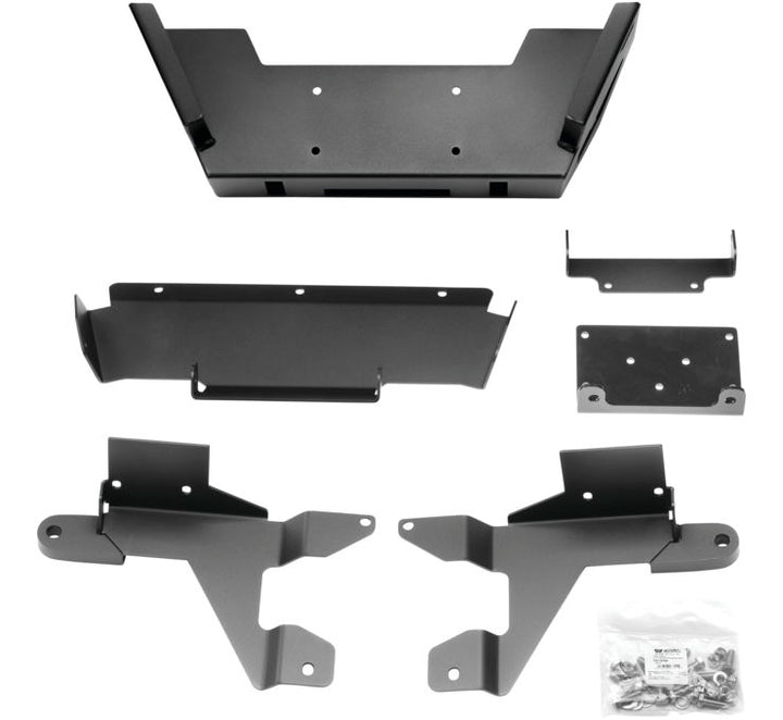 WARN Honda Pioneer Front Bumper With Integrated Winch Mount