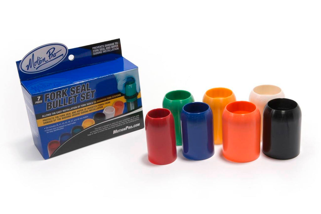 motion pro motorcycle fork seal bullet set