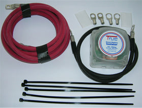 true am medium dual battery isolator kit