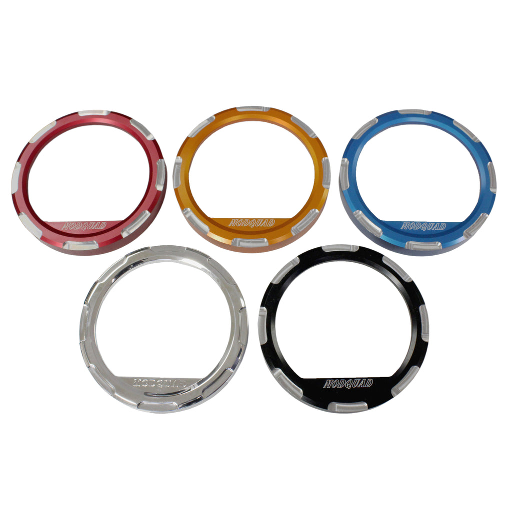modquad polaris rzr dash gauge bezel