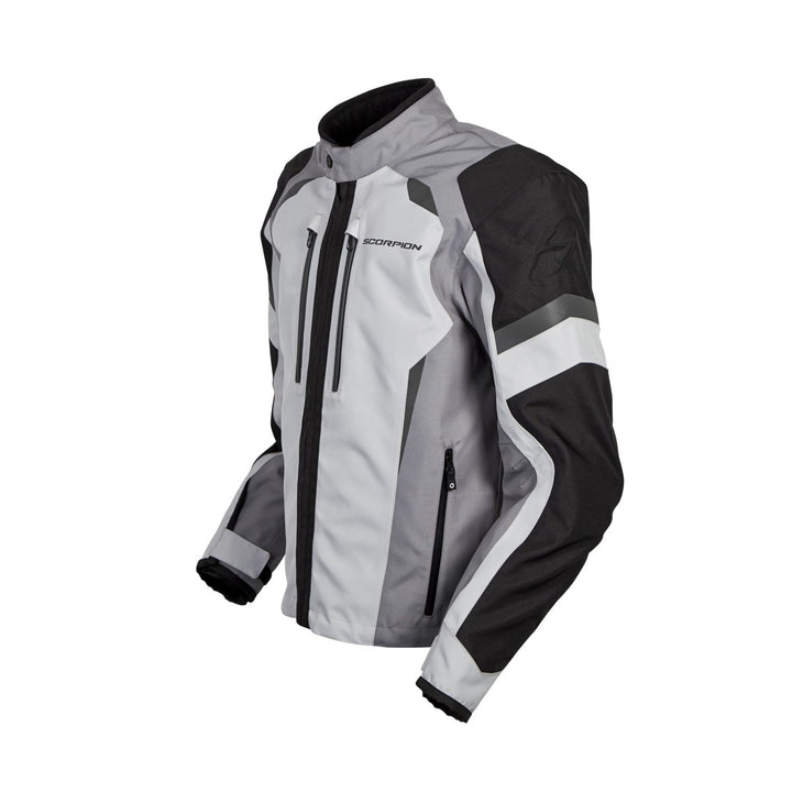 scorpion-optima-motorcycle-jacket-grey-left