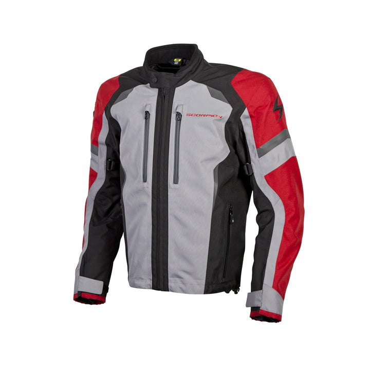 scorpion-optima-motorcycle-jacket-red-left