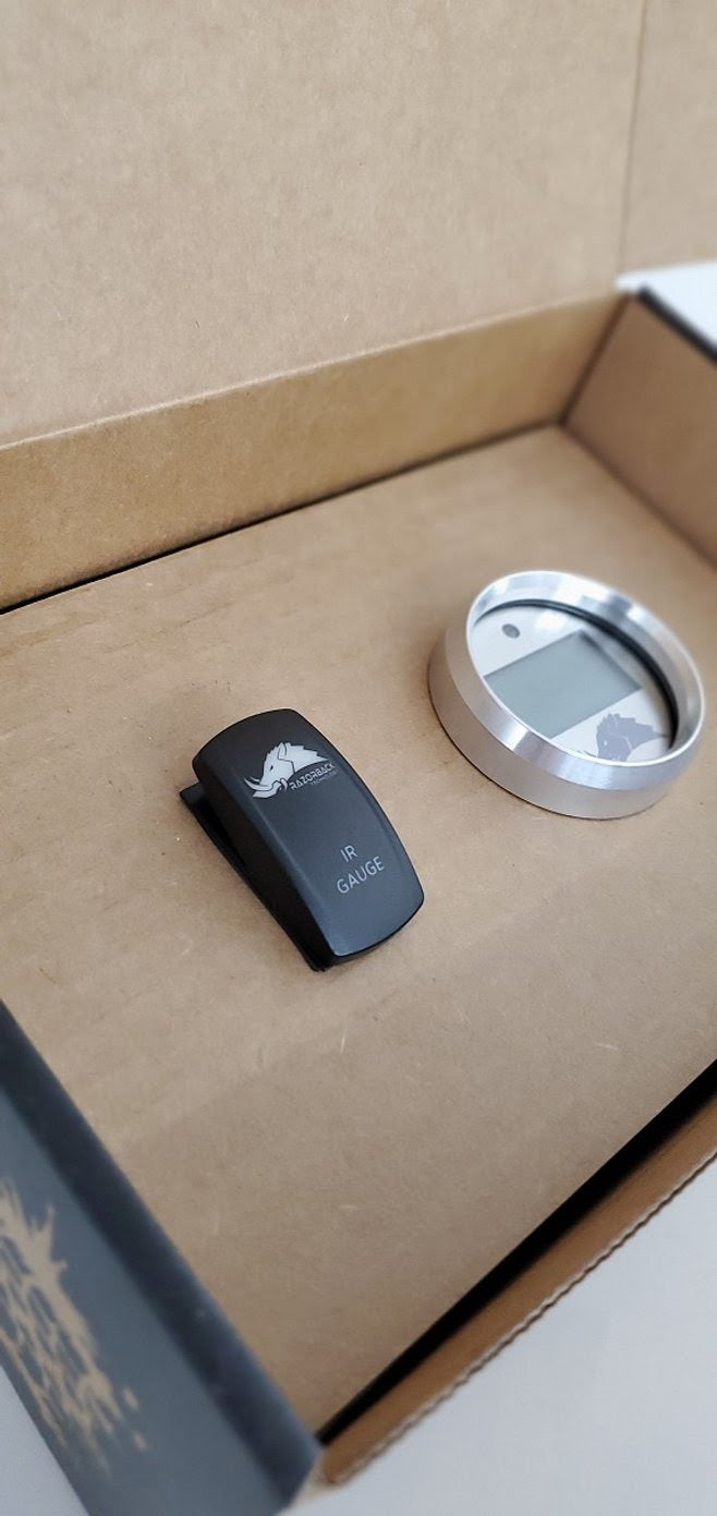 razorback belt temp gauge 3.1 rocker switch