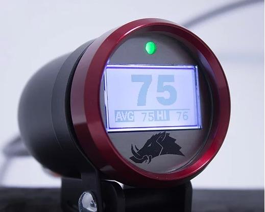 razorback belt temp gauge 3.1 red