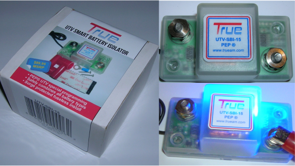 TrueAm UTV-SBI-18 Battery Isolator with PEP®