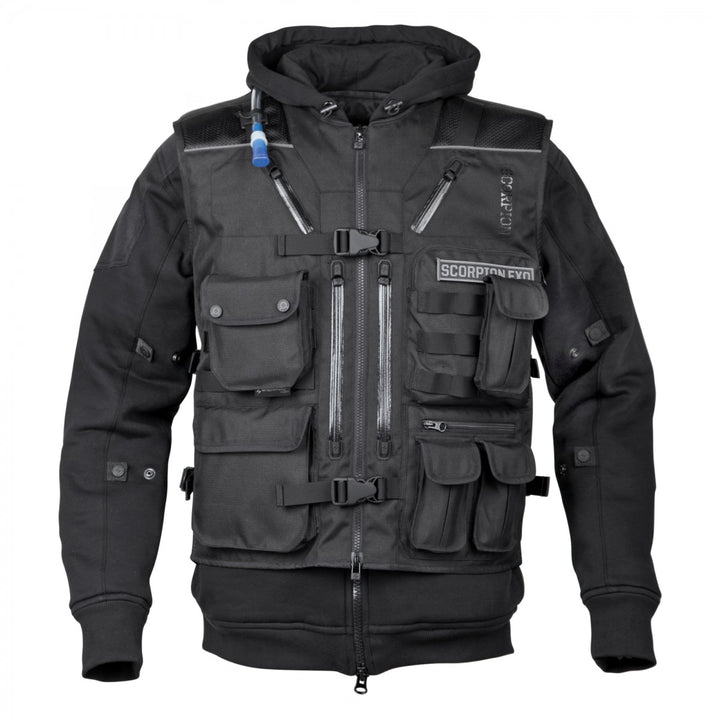 scorpion covert hoodie optional vest