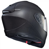 scorpion exo st1400 carbon helmet matte black back