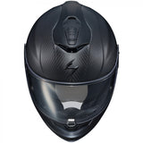 scorpion exo st1400 carbon helmet matte black top