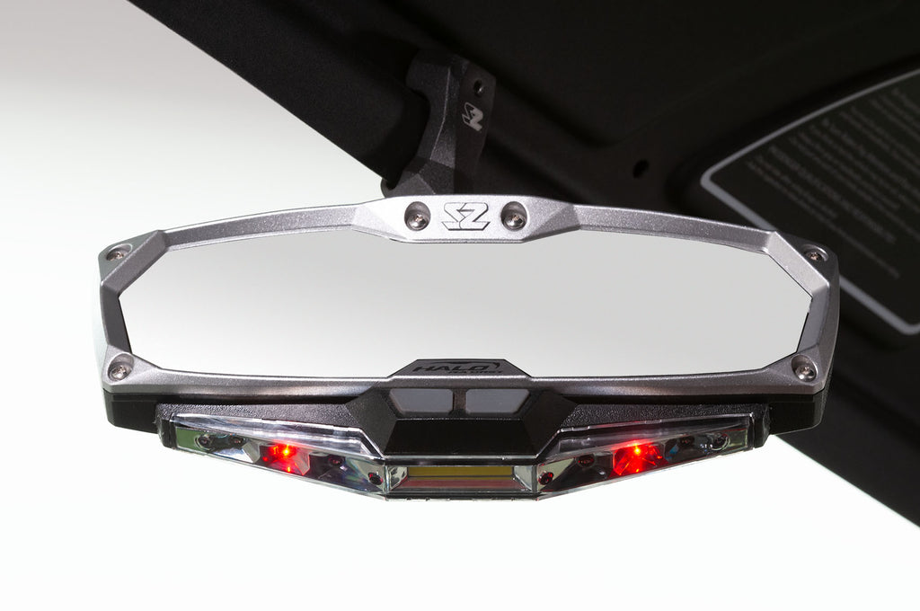 Seizmik Halo-RA LED Lighted Rear View Mirror Can Am Defender