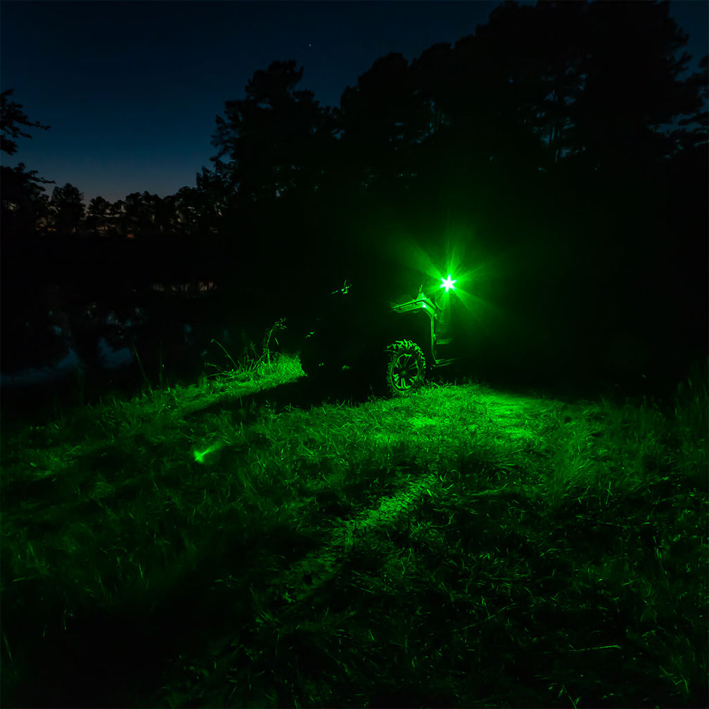 seizmik pursuit led side view mirrors dark green