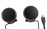 uclear amp go helmet bluetooth headset speakers