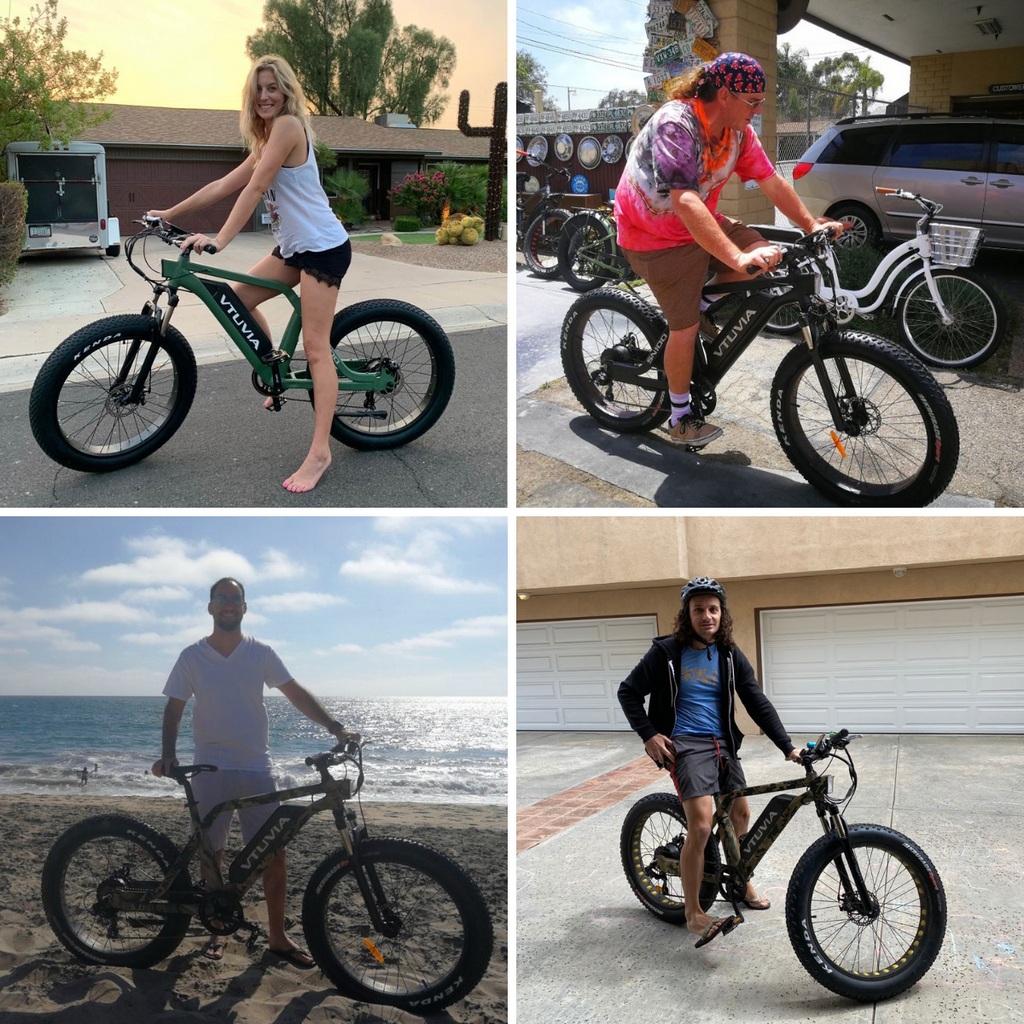 Vtuvia SN100 Ebike Fat Tire Electric Bicycle