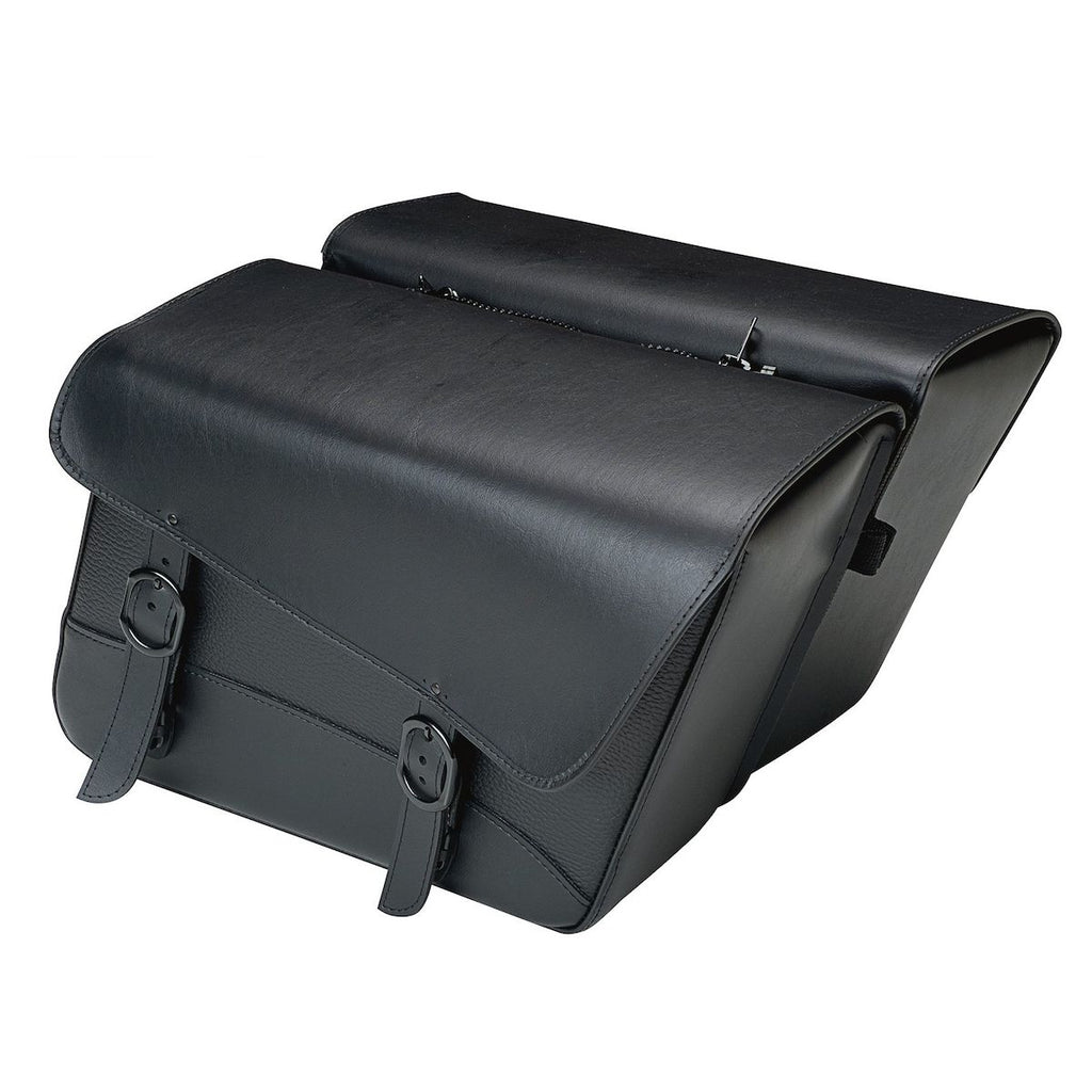 willie and max black jack saddlebags large
