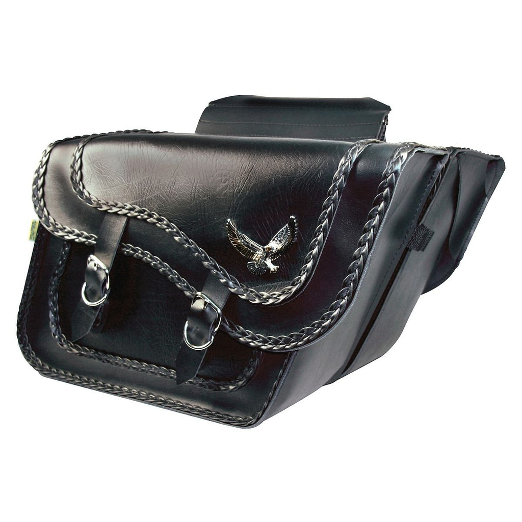 willie and max black magic saddlebags super slant